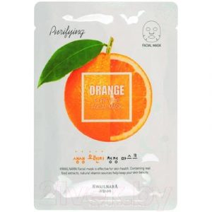 Маска для лица тканевая Welcos Kwailnara Orange Purifying Facial освежающая