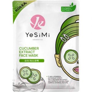 Маска для лица тканевая YeSiMi С экстрактом огурца