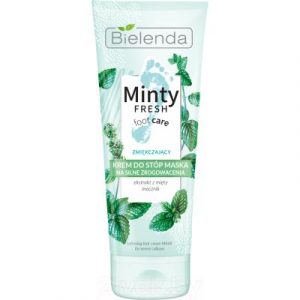 Маска для ног Bielenda Minty Fresh Foot Care кремовая смягчающая