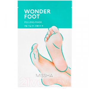 Маска для ног Missha Wonder Foot Peeling Mask