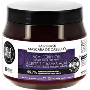 Маска для волос Hello Nature Acai Berry Oil