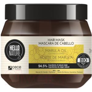 Маска для волос Hello Nature Marula Oil