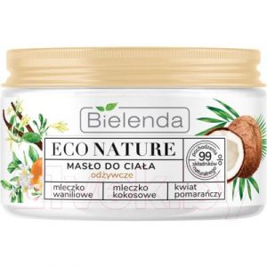 Масло для тела Bielenda Eco Nature ванильное молоко+кокосовое молоко+цветок апельсина