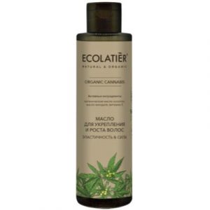 Масло для волос Ecolatier Green Cannabis для укрепления и роста Эластичность & Сила