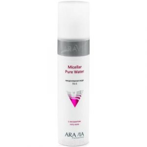 Мицеллярная вода Aravia Professional Micellar Pure Water 3в1 с экстрактом готу кола