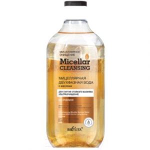 Мицеллярная вода Belita Micellar Cleansing двухфазн с маслами Ультраочищий