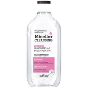 Мицеллярная вода Belita Micellar Cleansing гидролат для снятия макияжа Бережное очищение