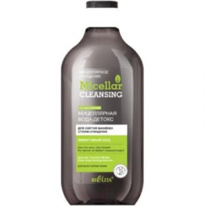 Мицеллярная вода Belita Micellar Сleansing детокс для снятия макияжа Спонж-очищение