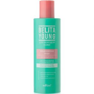 Мицеллярная вода Belita Young для снятия макияжа и тонизирования кожи Бережный уход