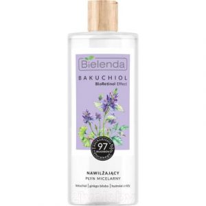 Мицеллярная вода Bielenda Bakuchiol BioRetinol Effect увлажняющая