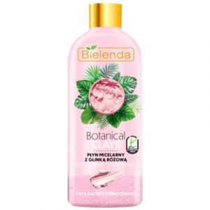 Мицеллярная вода Bielenda Botanical Clays веганская с розовой глиной