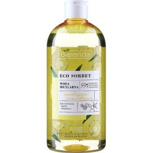 Мицеллярная вода Bielenda Eco Sorbet Pineapple увлажняющая с эффектом осветления