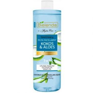 Мицеллярная вода Bielenda Hydra Care увлажняющая кокос и алоэ