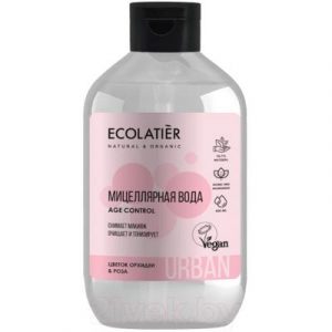 Мицеллярная вода Ecolatier Urban цветок орхидеи и роза