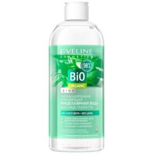 Мицеллярная вода Eveline Cosmetics Bio Organic Гипоаллергенная