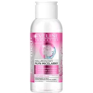 Мицеллярная вода Eveline Cosmetics Facemed + гиалуроновая 3 в 1