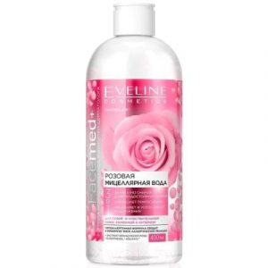 Мицеллярная вода Eveline Cosmetics Facemed+ Розовая 3в1