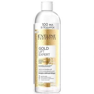 Мицеллярная вода Eveline Cosmetics Gold Lift Expert Омолаживающая 3в1