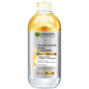 Мицеллярная вода Garnier С маслами
