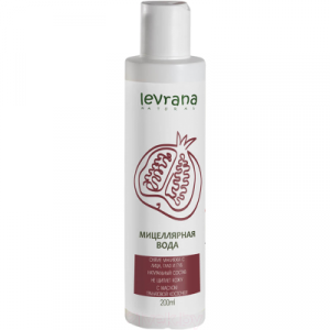 Мицеллярная вода Levrana Гранат