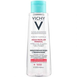 Мицеллярная вода Vichy Purete Thermale с минералами для чувствит. кожи лица глаз и губ
