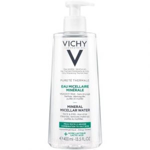 Мицеллярная вода Vichy Purete Thermale с минералами для жирной и комбинированной кожи