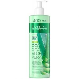 Молочко для тела Eveline Cosmetics 99% Natural Aloe Vera 3в1 Смягчающее-увлажняющее