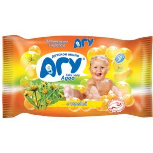 Мыло детское Агу С чередой