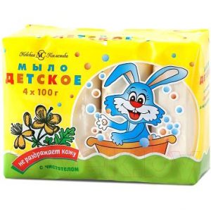 Мыло детское Невская Косметика С чистотелом