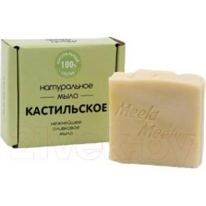 Мыло твердое Meela Meelo Натуральное Кастильное