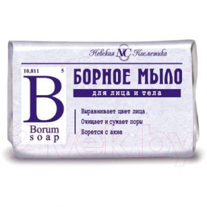 Мыло твердое Невская Косметика Борное