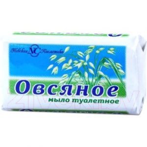 Мыло твердое Невская Косметика Овсяное