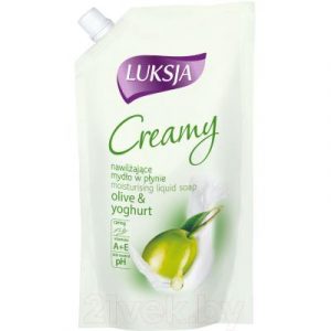 Мыло жидкое Luksja Creamy с оливкой и йогуртом