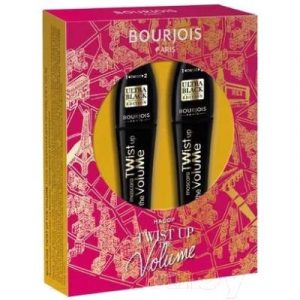 Набор декоративной косметики Bourjois Тушь для ресниц 2в1 Twist Up The Volume тон 52 2x8мл