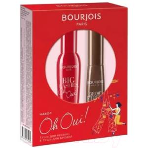 Набор декоративной косметики Bourjois Тушь д/ресниц Big Lashes Oh Oui 01+Д/бровей Brow Fiber Oh Oui002