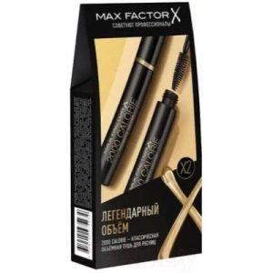 Набор декоративной косметики Max Factor 2000 Calorie Dramatic Volume тон Black 2x9мл