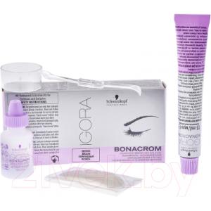 Набор для окрашивания бровей Schwarzkopf Professional Краска для бровей и ресниц 15мл+лосьон активир. коричневый 10мл