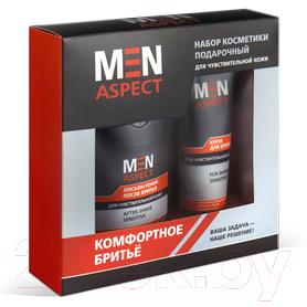 Набор косметики для бритья Modum Men Aspect Комфортное бритье Крем д/бритья+Лосьон после бритья
