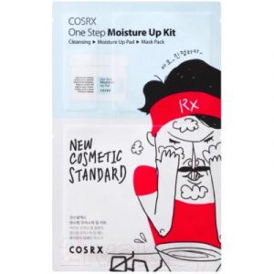 Набор косметики для лица COSRX One Step Moisture Up Kit очищающий гель+пады+маска