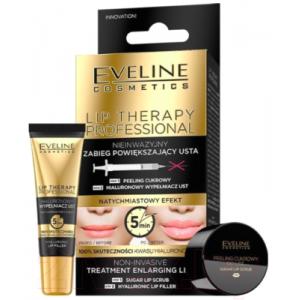 Набор косметики для лица Eveline Cosmetics Lip Therapy Professional сахарный скраб д/губ+гиалур филлер 12мл