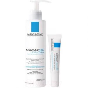 Набор косметики для лица и тела La Roche-Posay Cicaplast Lavant  B5 Гель д/лица и тела очищающий+Бальзам д/тела