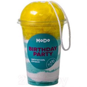 Набор косметики для тела Modum Modo Milkshake Birthday Party Соль для ванны+Мочалка