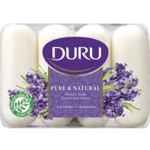 Набор мыла Duru Pure & Natural Лаванда