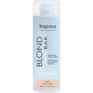 Оттеночный бальзам Kapous Питательный песочный