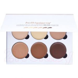 Палетка для скульптурирования Bellapierre Contour & Highlight Cream Palette