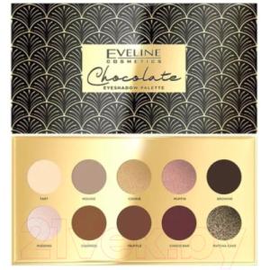 Палетка теней для век Eveline Cosmetics Chocolate