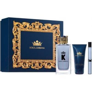 Парфюмерный набор Dolce&Gabbana K Men Туалетная вода 100мл+Бальзам п/б 50мл+Туалетная вода 10мл