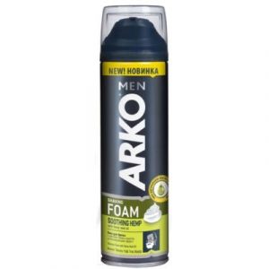 Пена для бритья Arko Men Hemp с маслом семян конопли