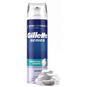 Пена для бритья Gillette TGS Protection с миндальным маслом