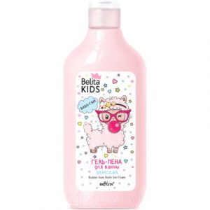 Пена для ванны детская Belita Kids Бабл Гам Для девочек 3-7лет